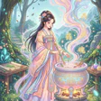 หม้อปรุงยาสีพาสเทล
