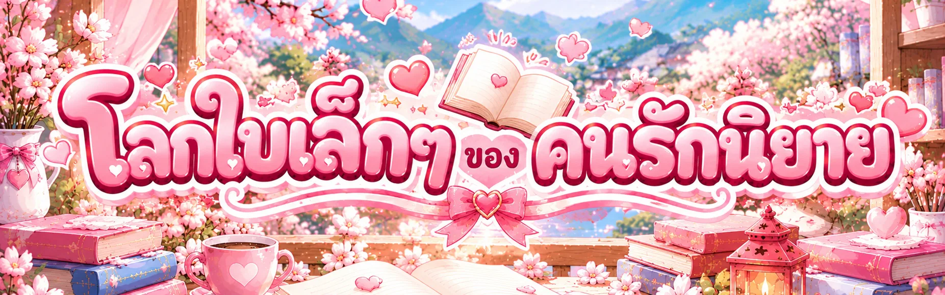 แบนเนอร์ของ โลกใบเล็กๆ ของคนรักนิยาย
