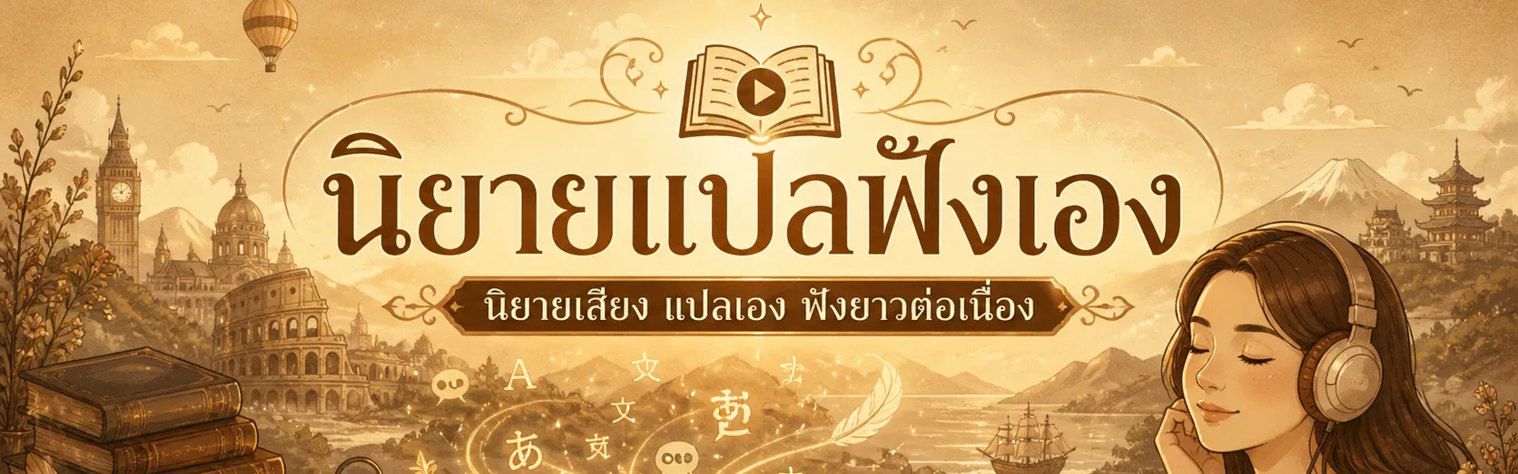 แบนเนอร์ของ นิยายแปลฟังเอง