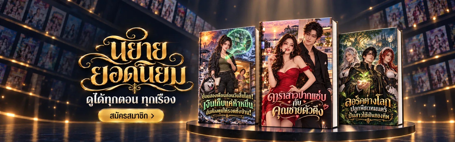 แบนเนอร์ของ เทพเซียนคลั่งรัก