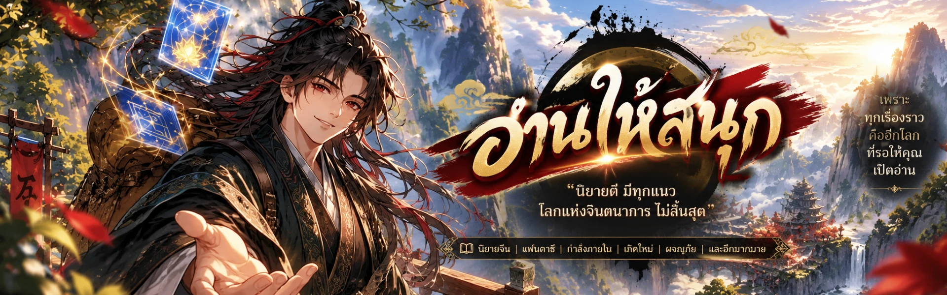 แบนเนอร์ของ อ่านให้สนุก